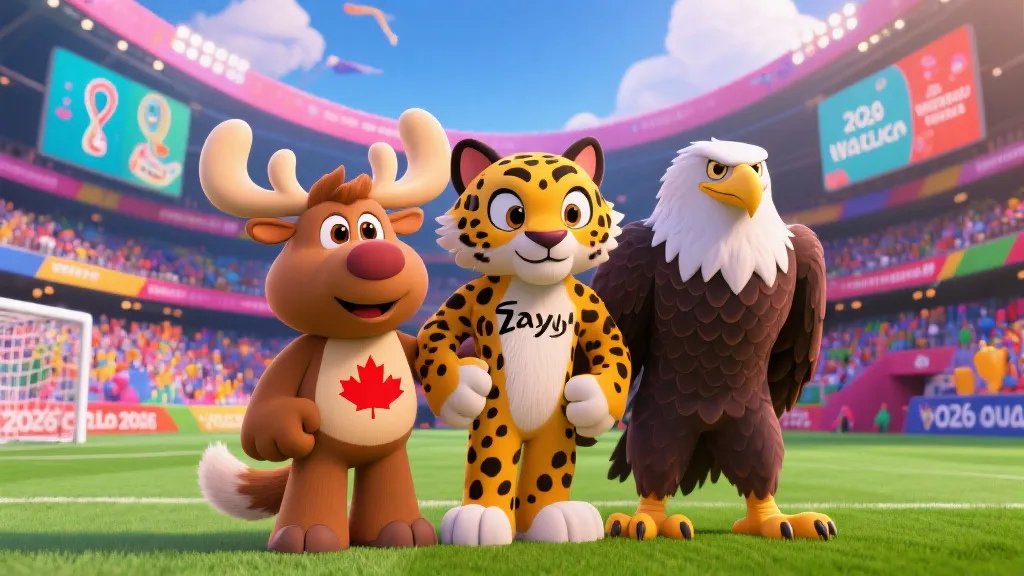 揭秘2026世界杯吉祥物：Maple、Zayu与Clutch背后的文化密码与狂欢寓意